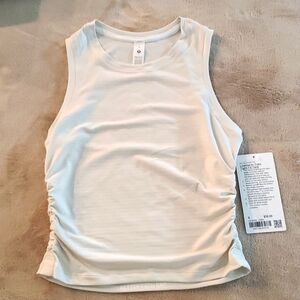 Lululemon License to train tight-fit tank size 8